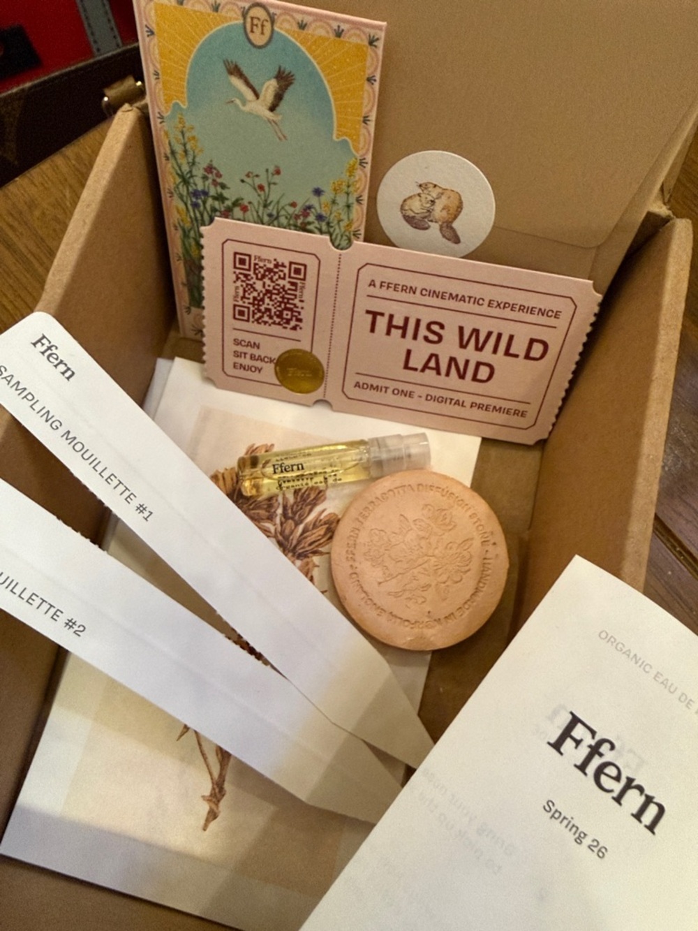 Ffern Spring ‘26 FULL size unopened bottle with all extras included - Picture 7 of 7